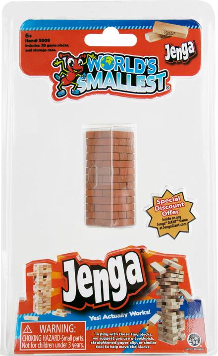 Immagine prodotto Il Jenga più piccolo del mondo (Tedesco)