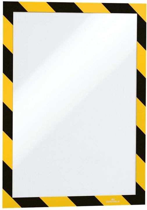 Produktbild Durable MAGNETRAHMEN SECURITY A4 gelb/schwarz