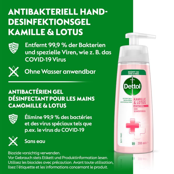 Produktbild Dettol Kamille & Lotus (200 ml)