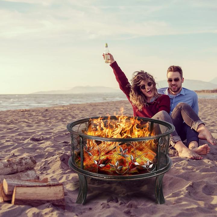 Produktbild Tlsunny Feuerschale mit Funkenschutz