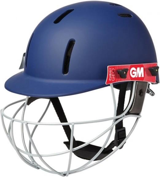 Actual product image Gunn And Moore Boys Cricket Helmet Purist Geo Steel
