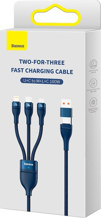 Image du produit Baseus Flash Series II (1.20 m, USB 3.2 Gen 1)