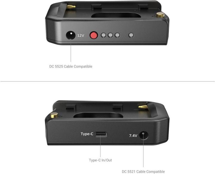 Actual product image SmallRig Battery Adapter Plate Professional Edition (Various video accessories)