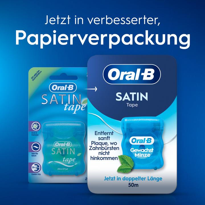 Actual product image Oral-B Satin Tape 50m Zahnseide 50 m (50 m)