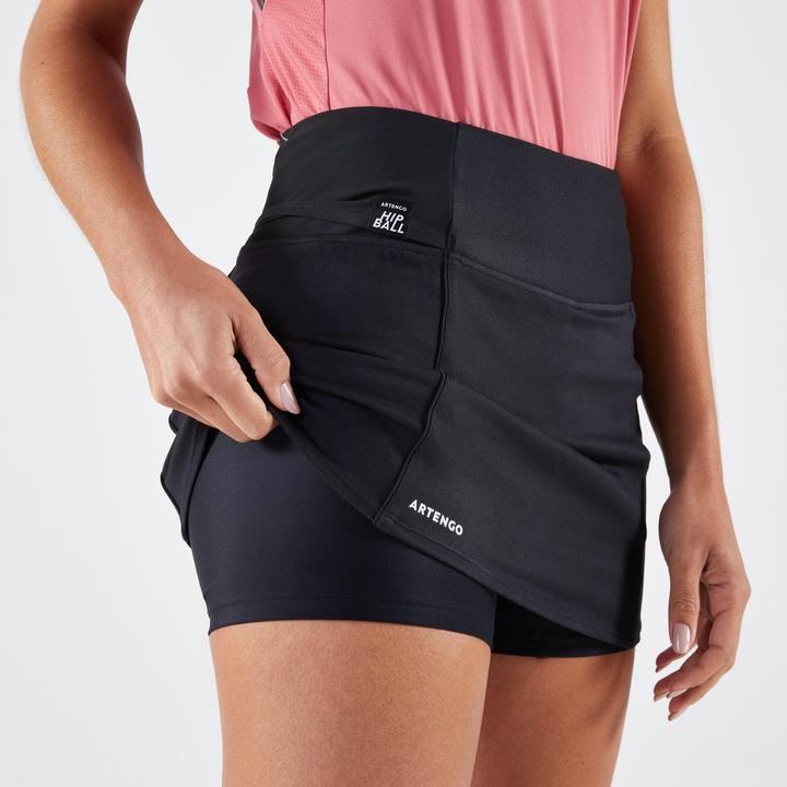 Produktbild Artengo Damen Tennisrock - TSkirt Dry Hip Ball schwarz (XXL)