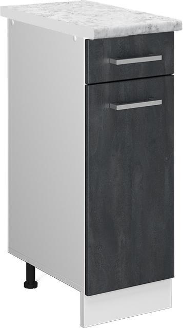 Marble-Weiss, Schwarz, Schwarz Beton, Weiss