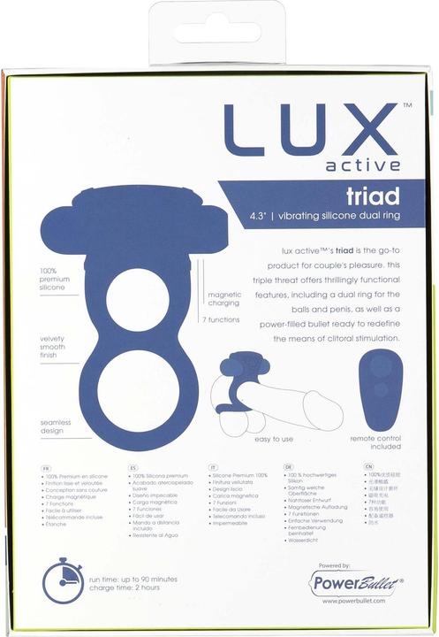 Produktbild Lux Active Triad Vibrating Dual Ring