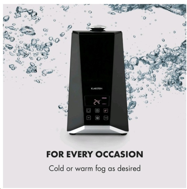 Actual product image Klarstein VapoAir Onyx Humidifier Black