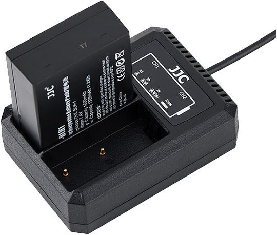 Actual product image JJC Olympus DCH BLH1 USB Dual Charger
