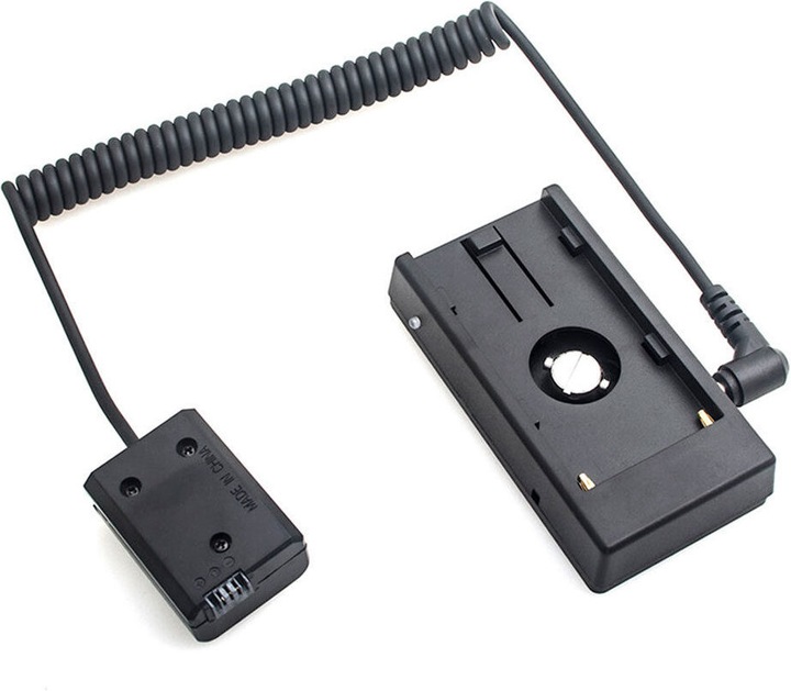 Actual product image Caruba Sony NP FW50 full decoding dummy battery + F970 battery gusset (spring cable) (Rechargeable battery)