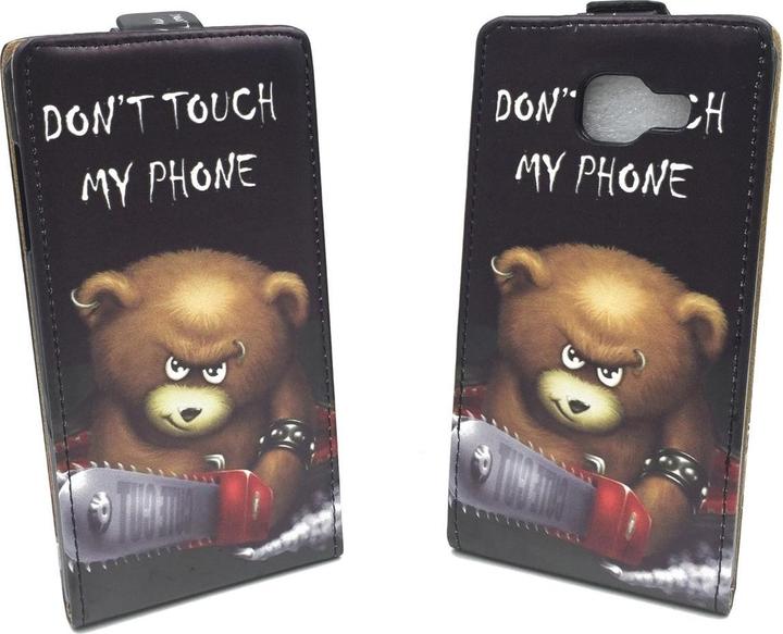 Produktbild König Design Handyhülle für Samsung Galaxy A5 (2016) Schutztasche Wallet Cover Case Schwarz (Samsung Galaxy A5 (2016))