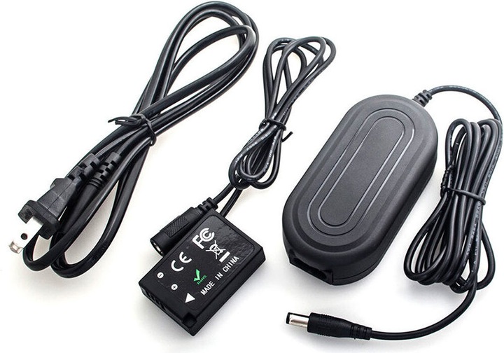 Produktbild Caruba Canon LP E17 (DR E18) Dummy Akku +AC E6 Netzadapter (US Standard)