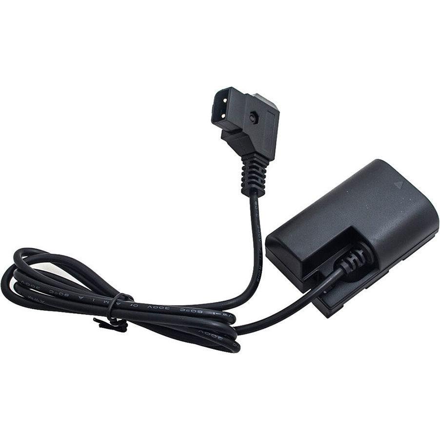 Thumbnail - Caruba Canon LP E6 Volldekodierung Dummy Batterie +D TAP B Typ Anschluss (gerades Kabel), Kamera Stromversorgung