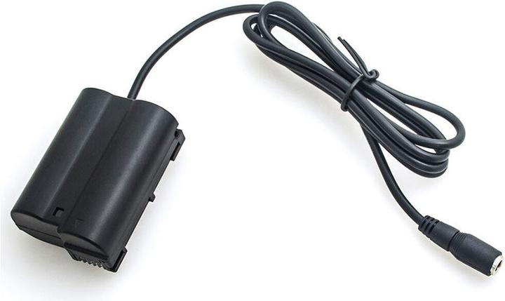 Immagine prodotto Caruba Batteria fittizia Nikon EN EL15 a decodifica completa (cavo dritto) (Batteria della fotocamera)