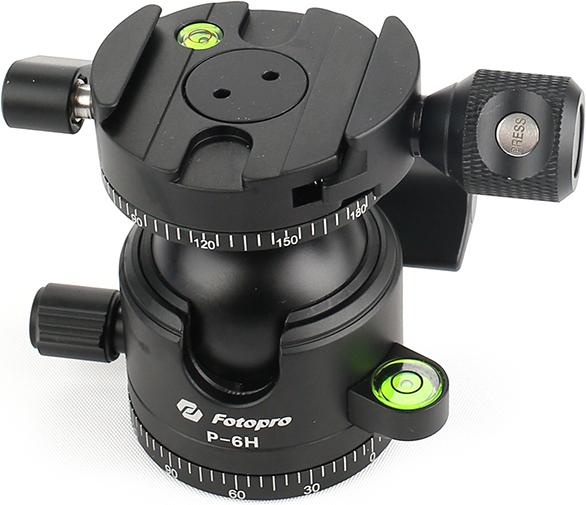 Actual product image Fotopro P 6H tripod head (Spherical head)