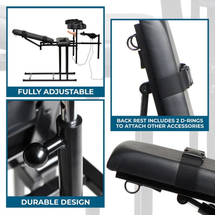 Produktbild Master Series Obedience Chair with Sex Machine