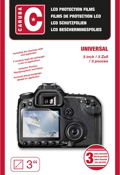 Caruba LCD cover universal 3.0" (Screen protector)