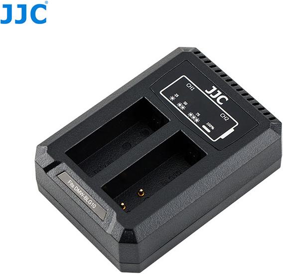 Produktbild JJC Panasonic DCH BLG10 USB Dual Battery Charger (DMW BLG10/DMW BLE9, Leica BP DC15)