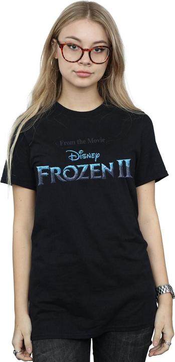 Immagine prodotto Disney Frozen 2 Movie Logo Maglietta Ampia Donna (4XL)