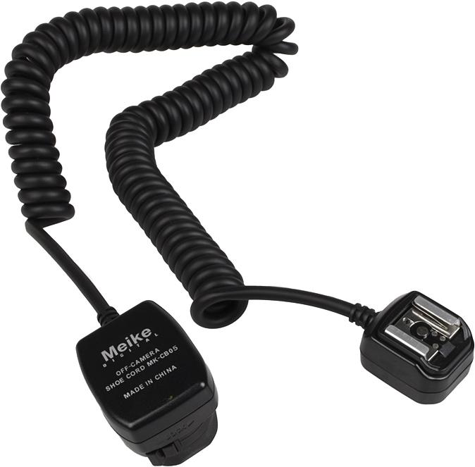 Image du produit Meike Câble TTL 0,5m Olympus FL CB05 Compatible (Pièces de rechange pour flash)