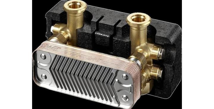 Actual product image Oventrop Regumat plate heat exchanger