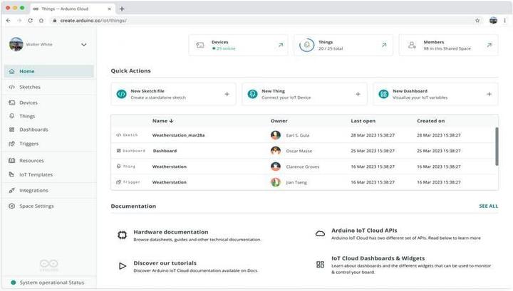 Actual product image Arduino Cloud Maker Plan
