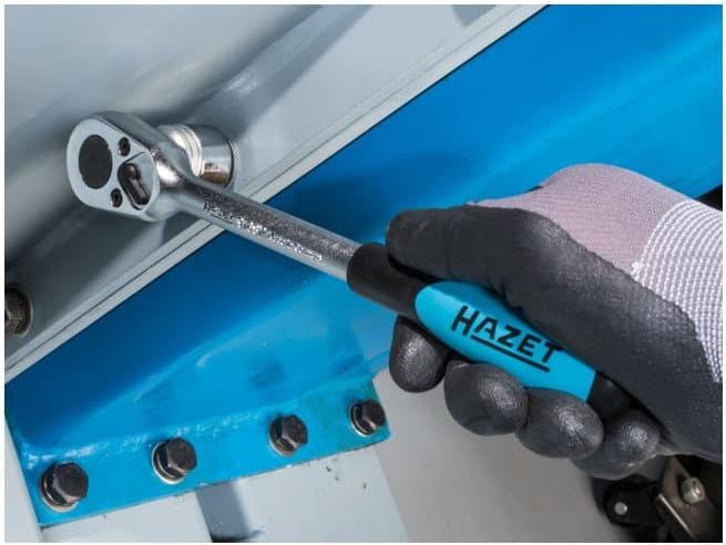 Actual product image HAZET Reversible ratchet 916SP ∙ Square, solid 12.5 mm (1/2 inch) (1/2")
