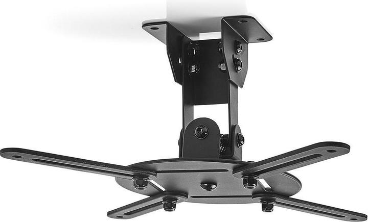 Produktbild Nedis Projektorhalterung | Vollbeweglich | 10 kg | drehbar | kippbar | Stahl | Schwarz (Decke)