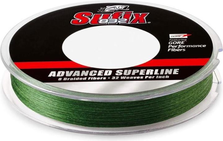 Produktbild Sufix 832 Braid 120m Low Vis Green (17.70 kg, 0.24 mm)