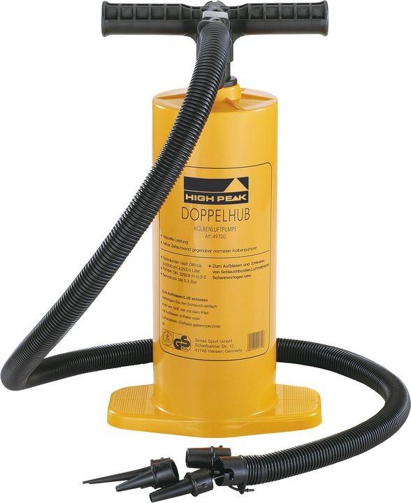 Actual product image High Peak Double lift pump