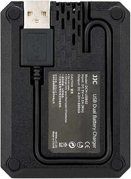 Actual product image JJC Canon DCH NB13L USB Dual BatteryCharger (for Canon NB 13L) (Camera battery charger)