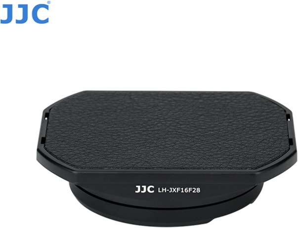 Actual product image JJC LH JXF16F28 Lens Hood Zwart