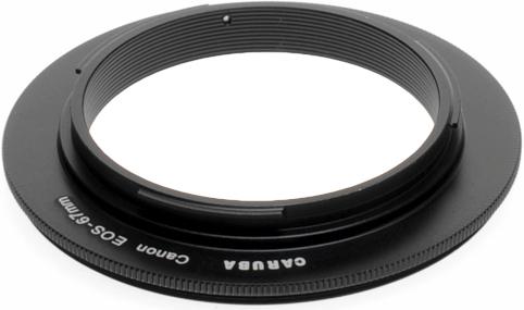 Caruba Reverse Ring Canon EOS 67mm (Objektivfilter Adapter, 67 mm)