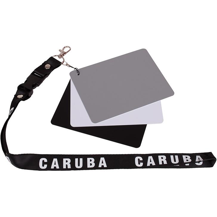 Caruba Digitale Graukarte DGC 2 (Blitzdiffusor), Blitzgerät Zubehör, Weiss, Schwarz, Grau