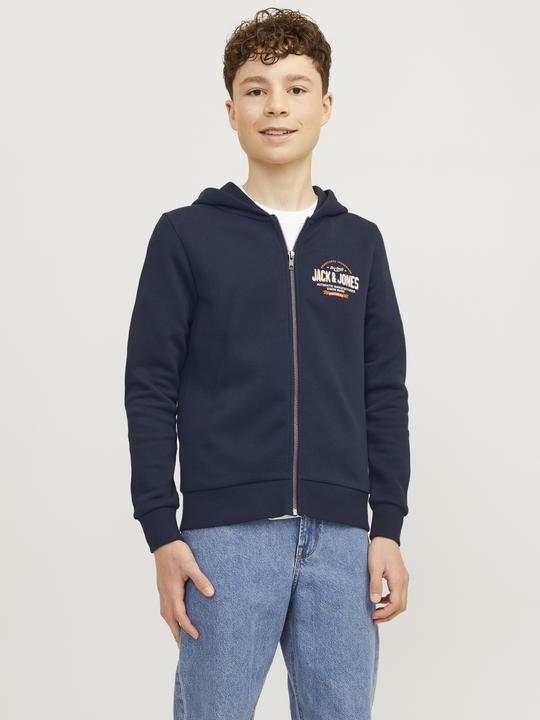 Produktbild Jack & Jones JJELOGO SWT ZIP HOOD 2COL 24/25 NOOS MNI (110)