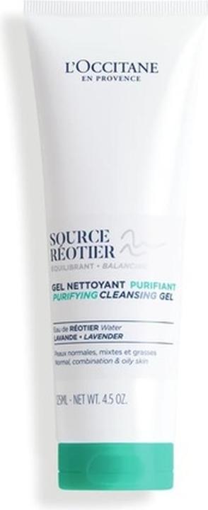 Actual product image L'Occitane Source Reotier Gel Nettoyant (Cleansing gel, 125 ml)