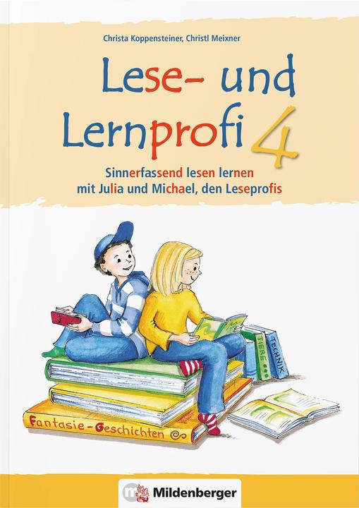 Produktbild Lese- und Lernprofi 4 - Schülerarbeitsheft - silbierte Ausgabe (Deutsch, Christa Koppensteiner, Christl Meixner, Elisabeth Lottermoser, 2022)