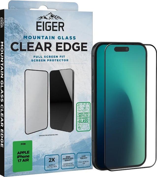 Image du produit Eiger Mountain Glass Clear Edge (Apple iPhone Air)