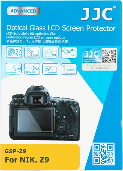 JJC GSP Z9 Camera Screen Protector (Protecteur d'écran)