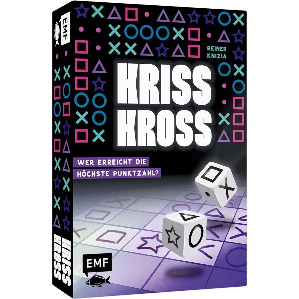 Edition Fischer Würfelspiel: Kriss Kross – Wer erreicht die höchste Punktzahl? (Deutsch)