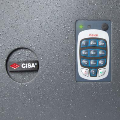 Produktbild Cisa DGT Vision Wandsafe Stahlgrau