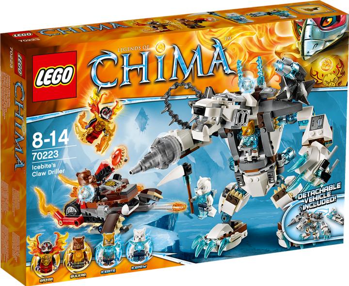 Actual product image LEGO Chima Icebites Polar Bear Mech (70223)