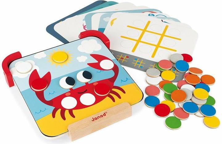 Produktbild Janod Magnetspiel Farben und Formen (Deutsch, Englisch, Französisch, Italienisch, 2 - 5 Jahre)