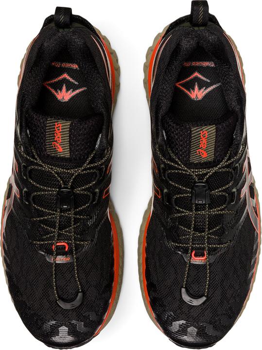 Produktbild ASICS Performance Trabuco Max Men Black/Cherry Tomato (47)