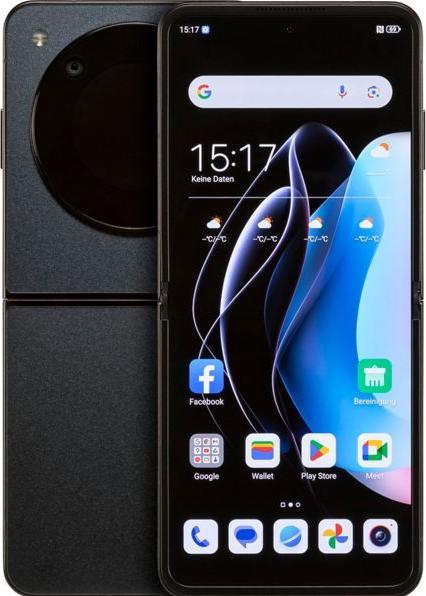 Actual product image Nubia Flip (256 GB, Cosmic Black, 6.90", Dual SIM, 5G)