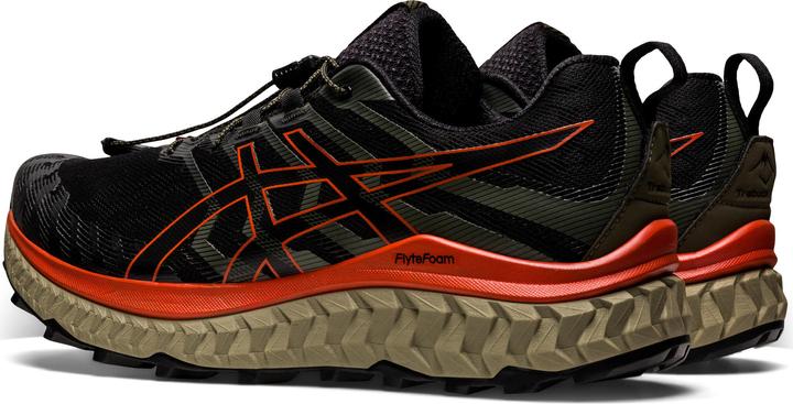Produktbild ASICS Performance Trabuco Max Men Black/Cherry Tomato (47)
