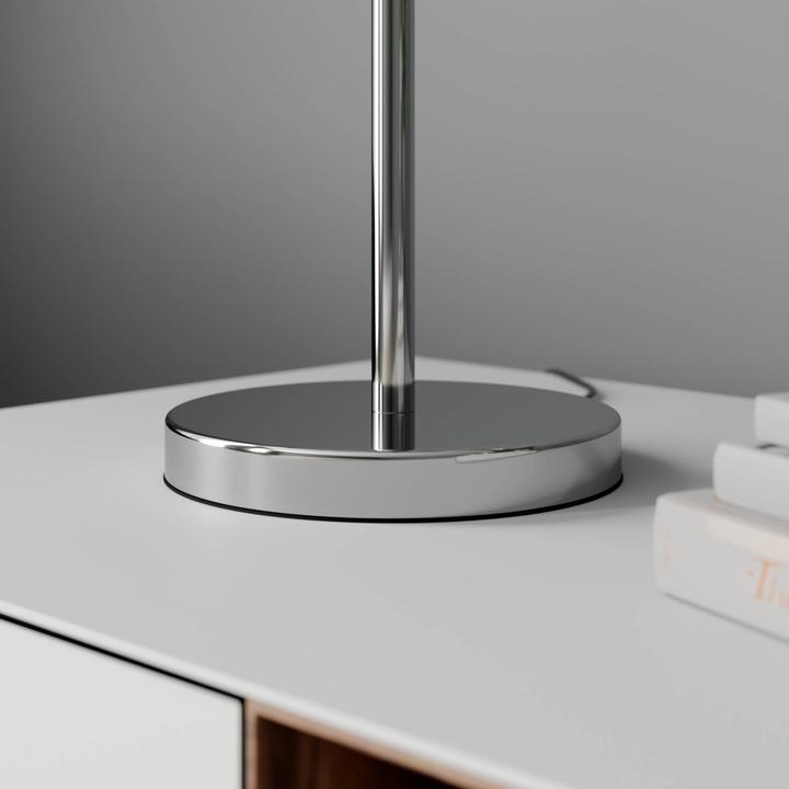 Actual product image Lindby Benjiro table lamp White/Chrome (240 lm, E27)