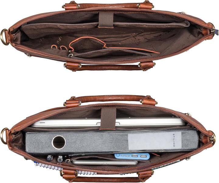 Immagine prodotto Stilord Business Vintage Laptoptasche Bailey (15")