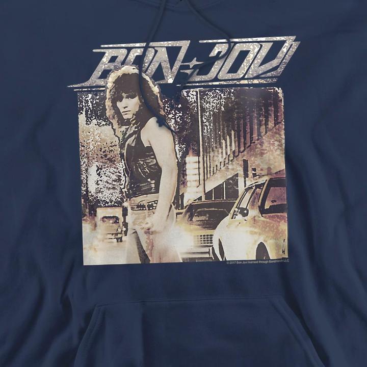 Produktbild Bon Jovi Runaway Jon Kapuzenpullover (L)