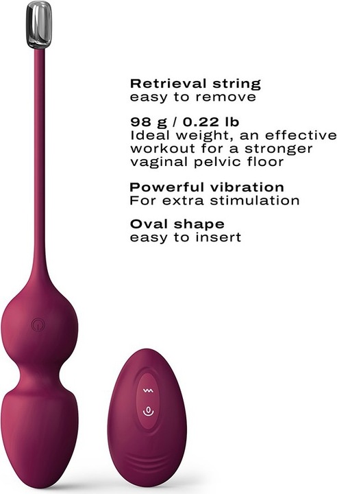 Produktbild Marc Dorcel Love Balls Vibrierende Kegelkugeln mit Fernbedienung